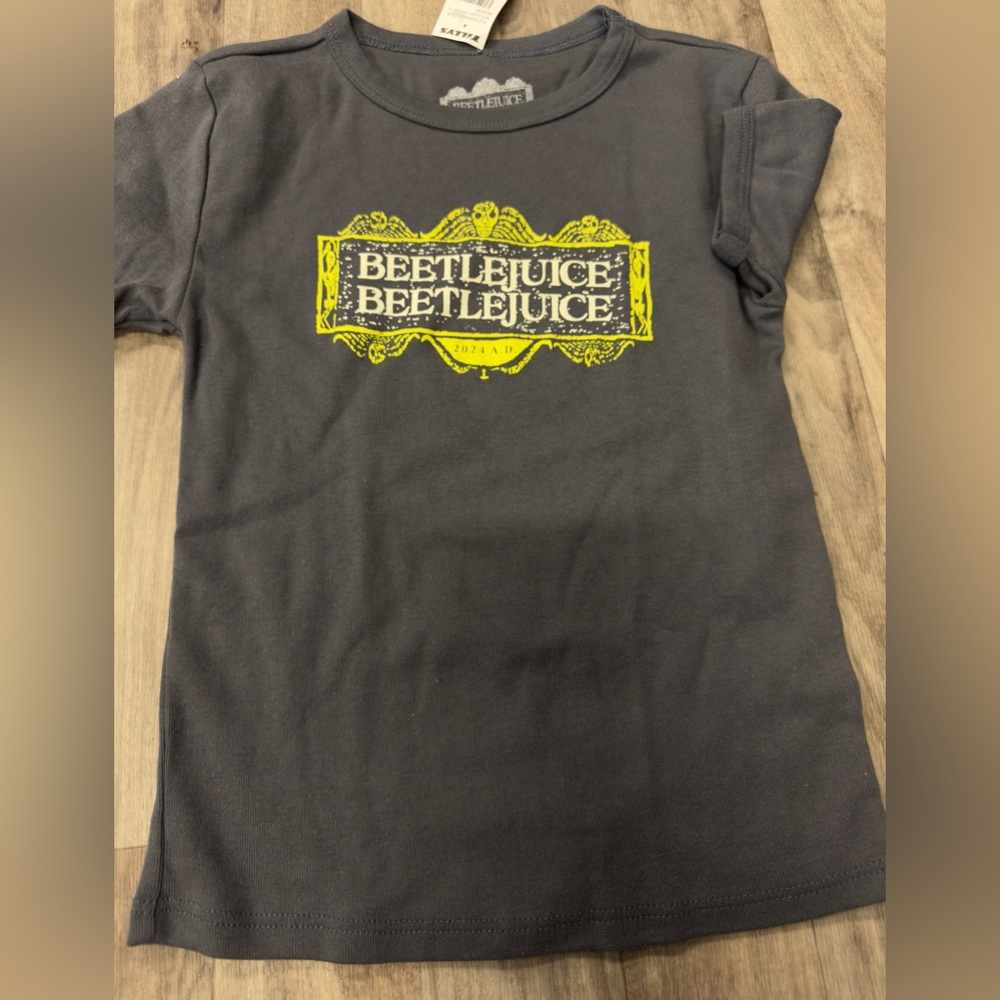 Women’s NWT Hybrid Beetle Juice Baby T Shirt Size XS MSRP $27 From Tilly’s‎ Shop